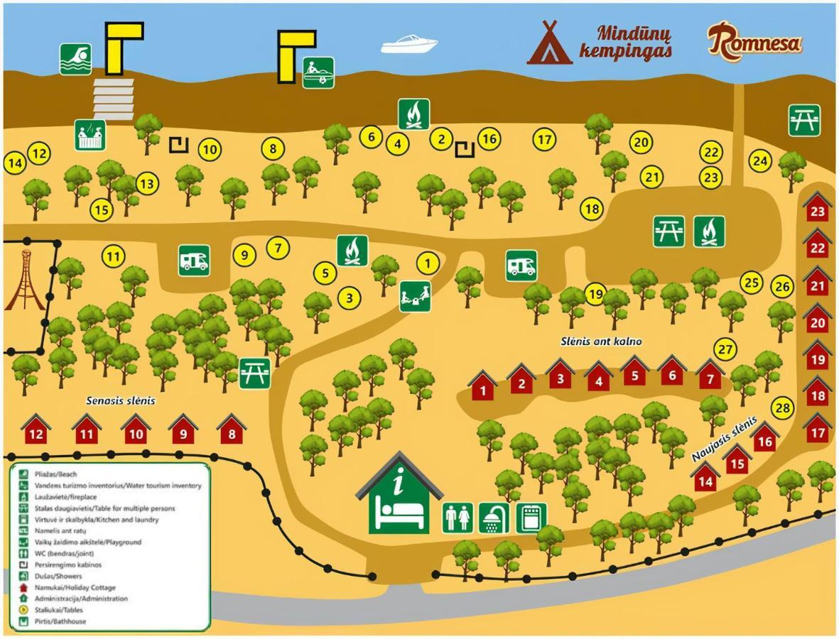 Camping Mindūnai Esterno foto